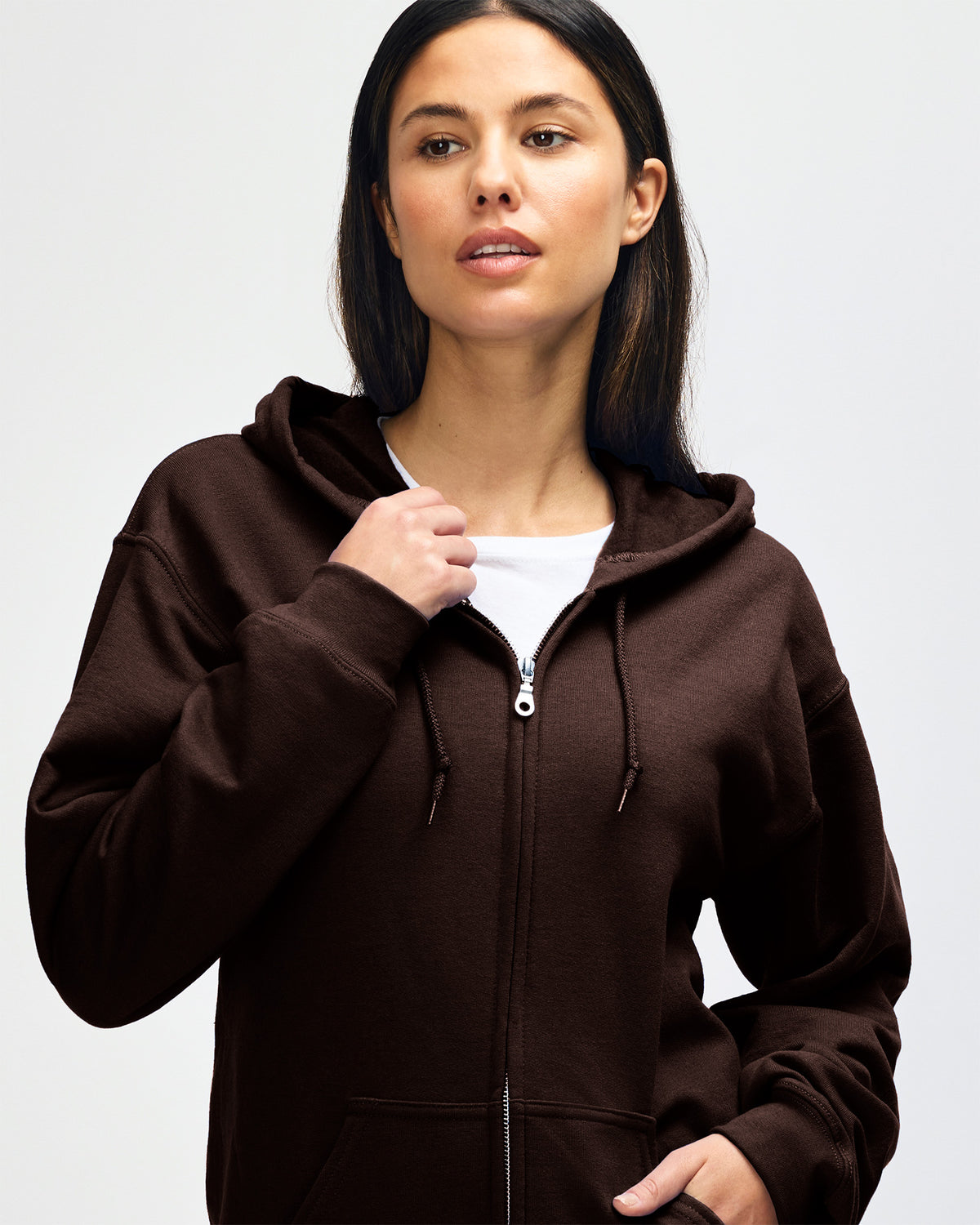 Gildan Heavy Blend Adult Full Zip Hooded Sweatshirt
