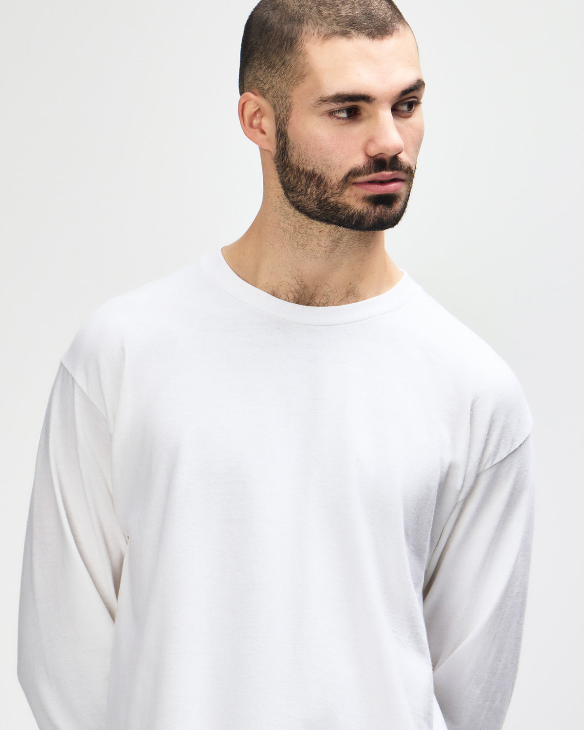 Gildan Ultra Cotton Adult Long Sleeve T-Shirt - White