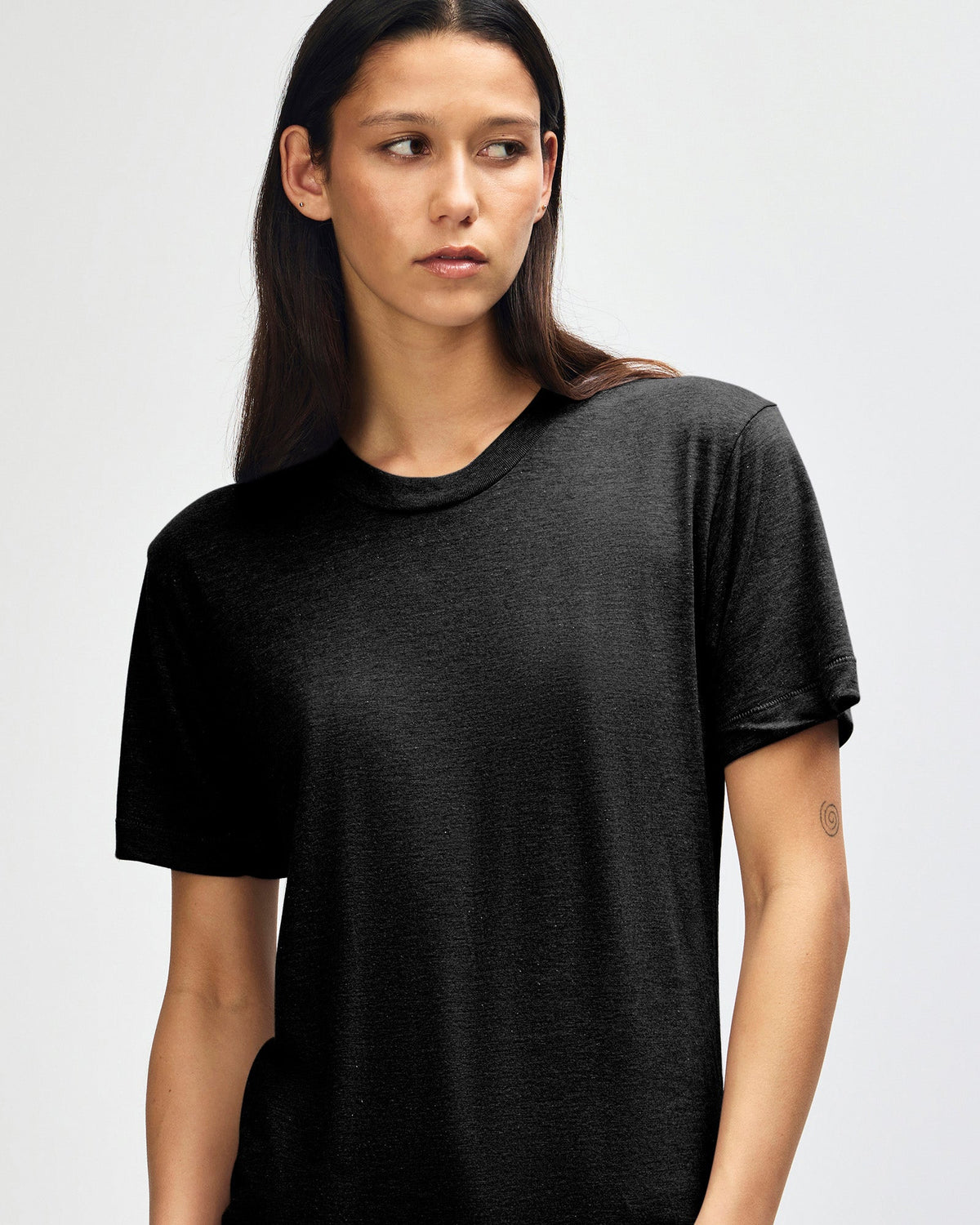 American Apparel Unisex Tri Blend T-Shirt - Tri-black