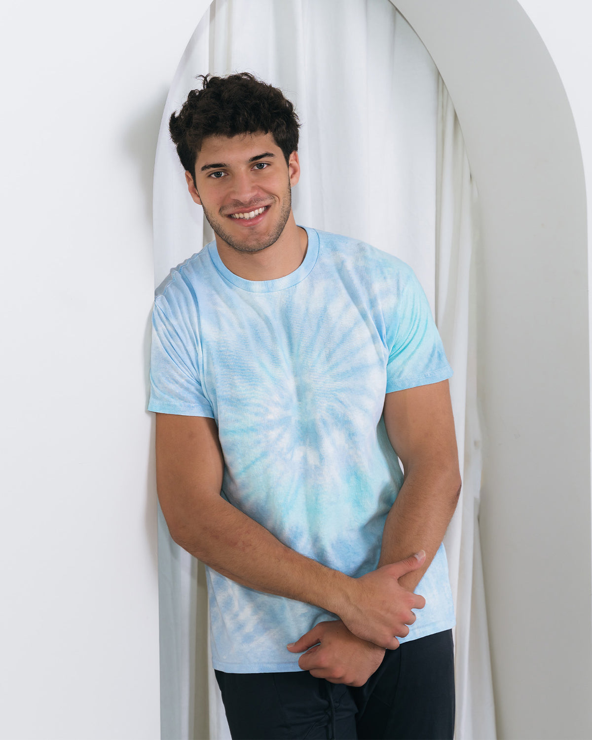 1000 Colortone® Tie Dye Adult T-Shirt - Lagoon