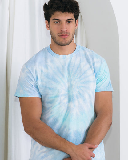 1000 Colortone® Tie Dye Adult T-Shirt - Lagoon