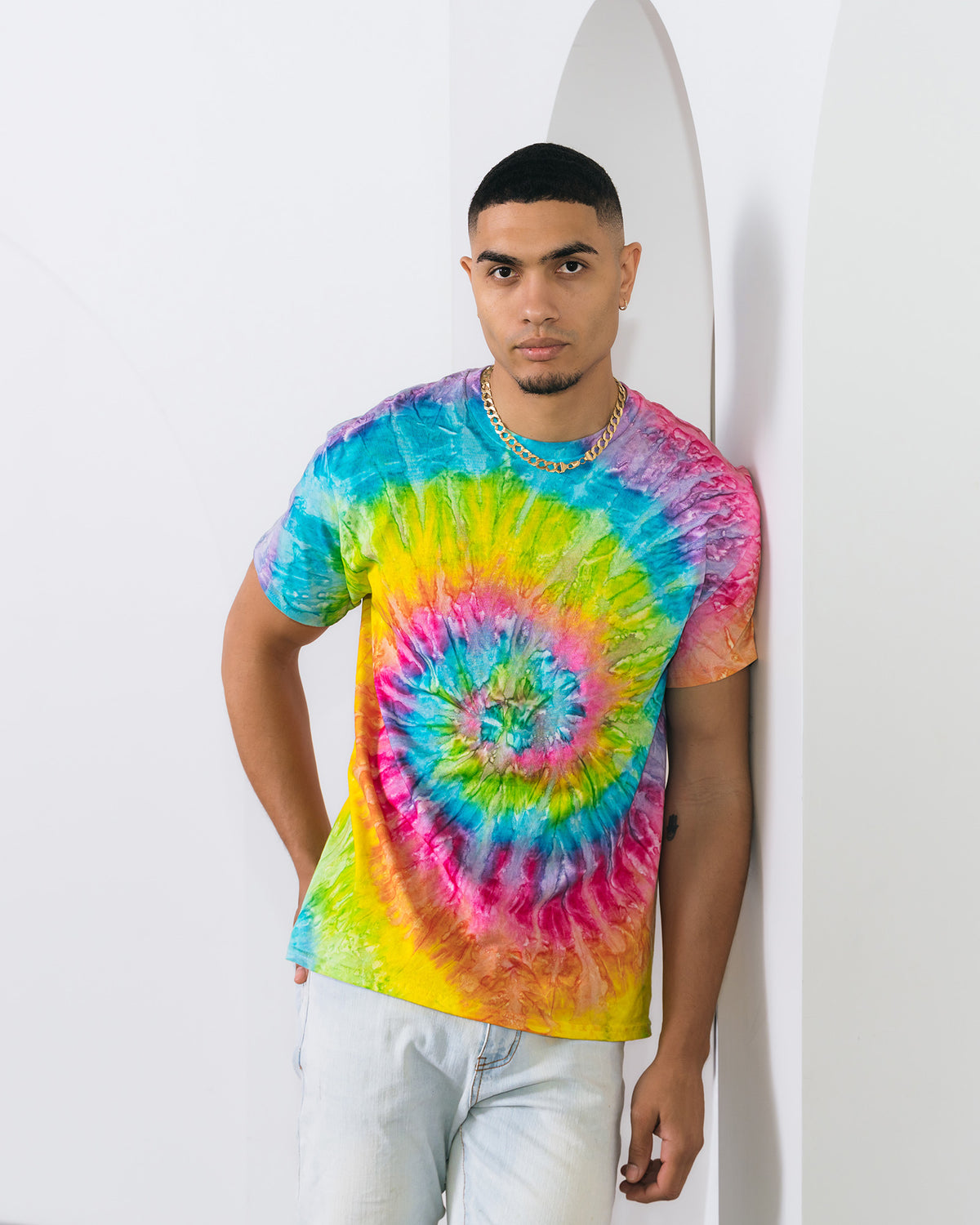 1000 Colortone® Tie Dye Adult T-Shirt - Saturn