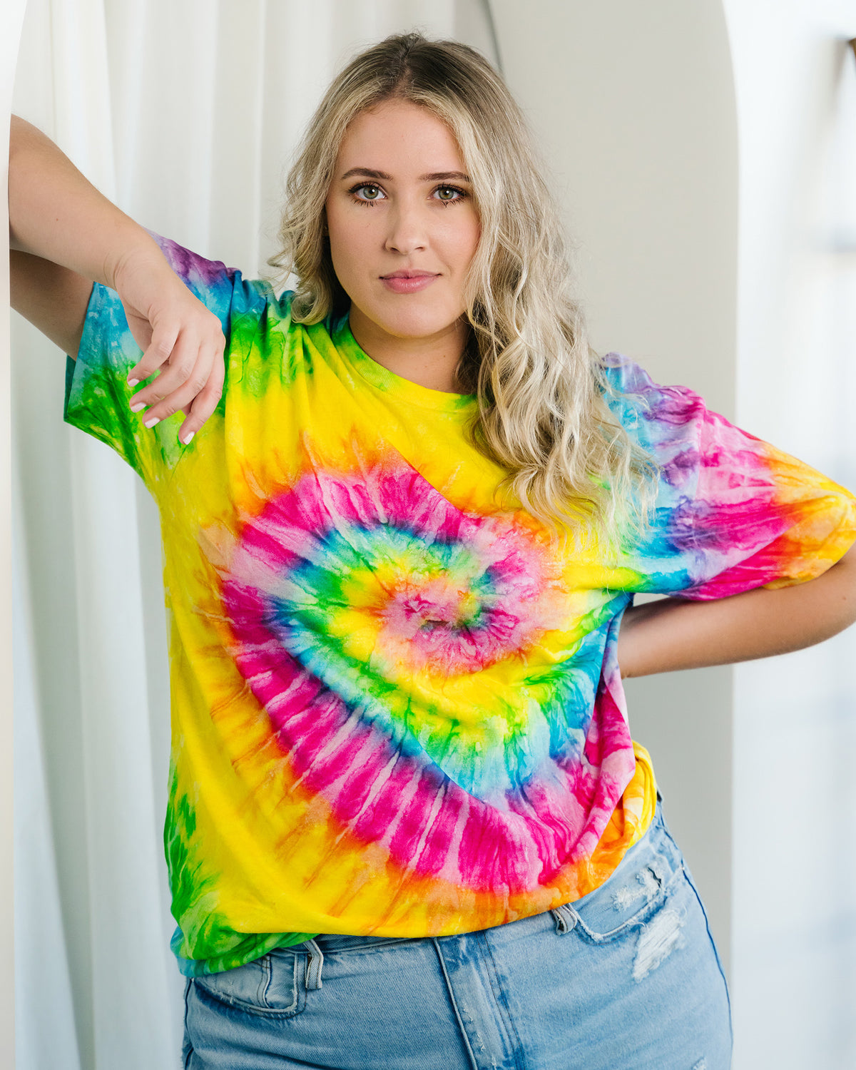 1000 Colortone® Tie Dye Adult T-Shirt - Saturn