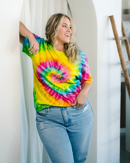 1000 Colortone® Tie Dye Adult T-Shirt - Saturn