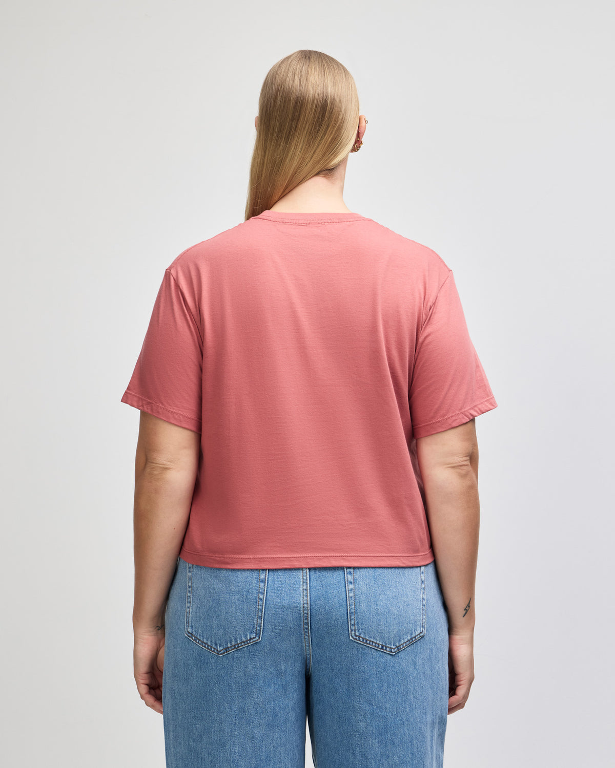 American Apparel Women's Fine Jersey Boxy T-Shirt - Canyon