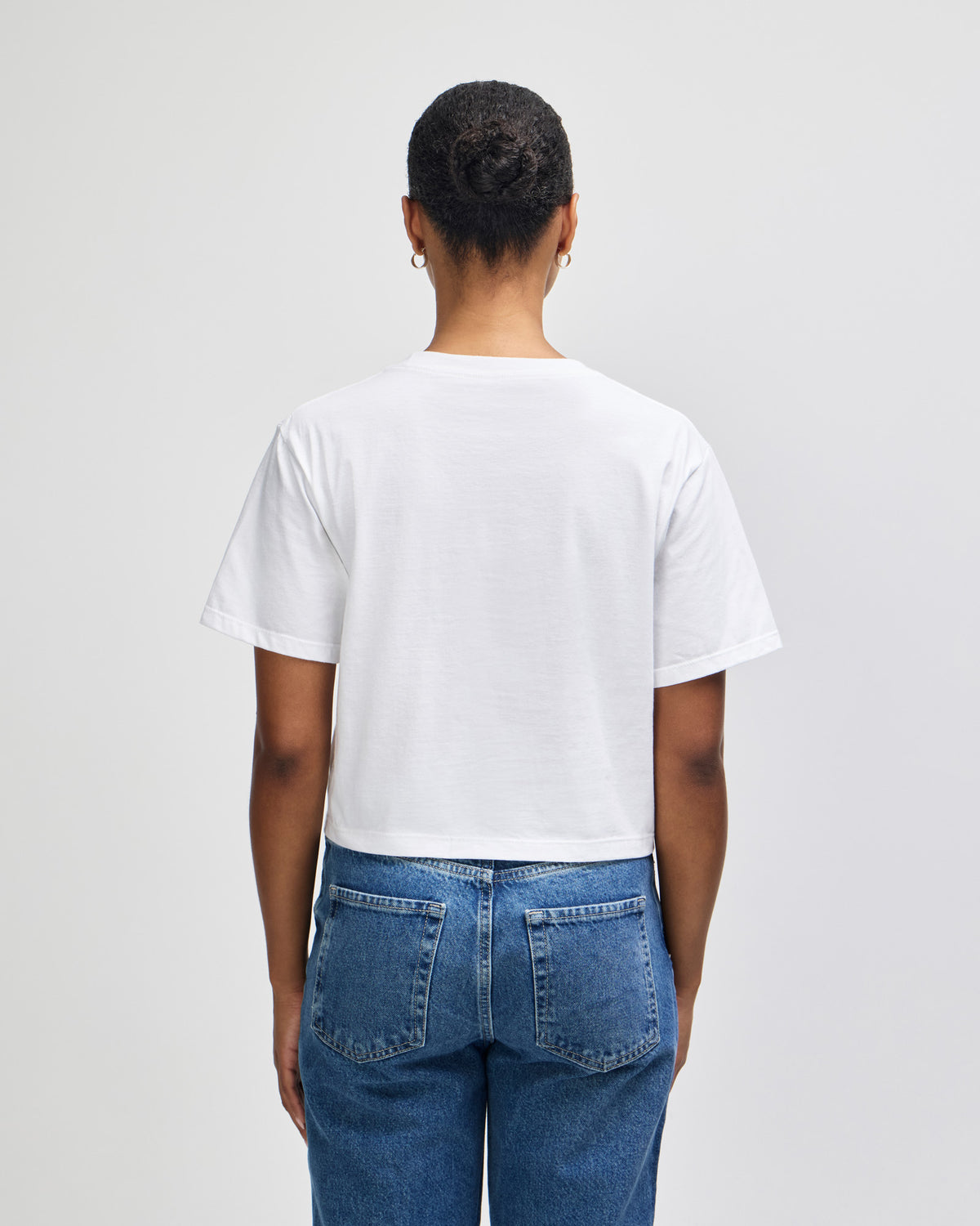 American Apparel Women's Fine Jersey Boxy T-Shirt - White