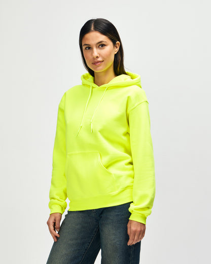 Gildan DryBlend Adult Hooded Sweatshirt - Safety Green