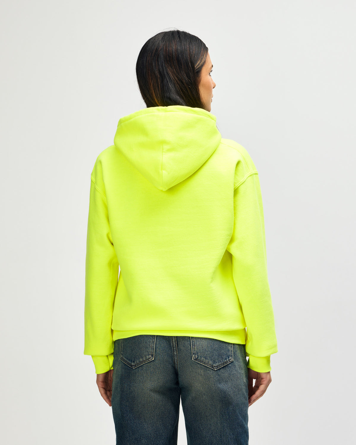 Gildan DryBlend Adult Hooded Sweatshirt - Safety Green