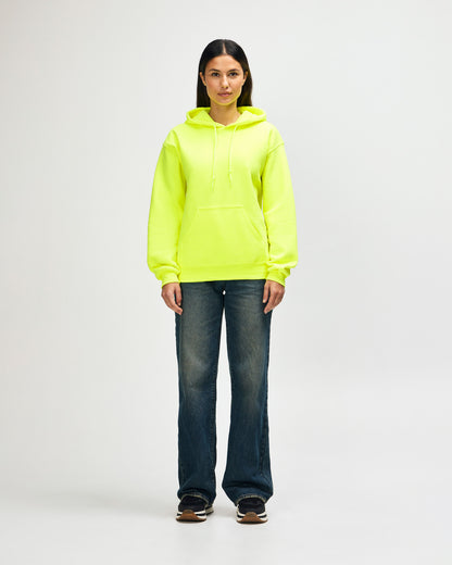 Gildan DryBlend Adult Hooded Sweatshirt - Safety Green