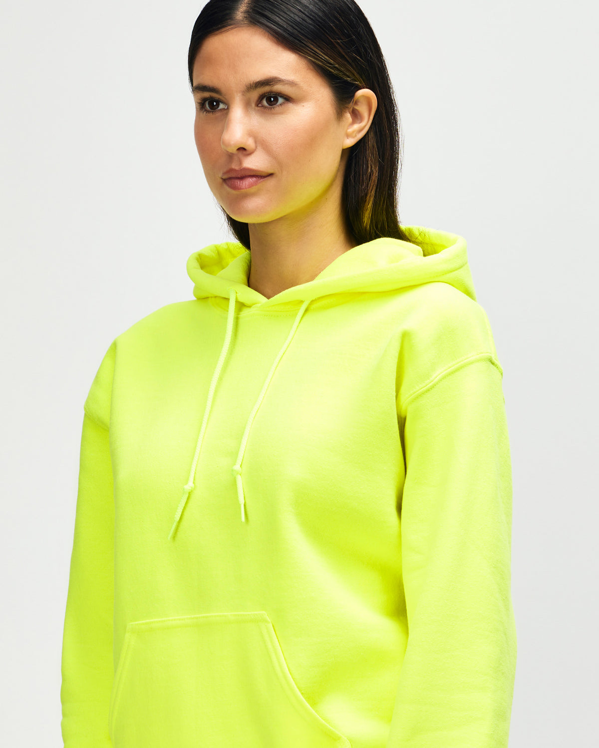 Gildan DryBlend Adult Hooded Sweatshirt - Safety Green