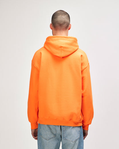 Gildan DryBlend Adult Hooded Sweatshirt - Safety Orange