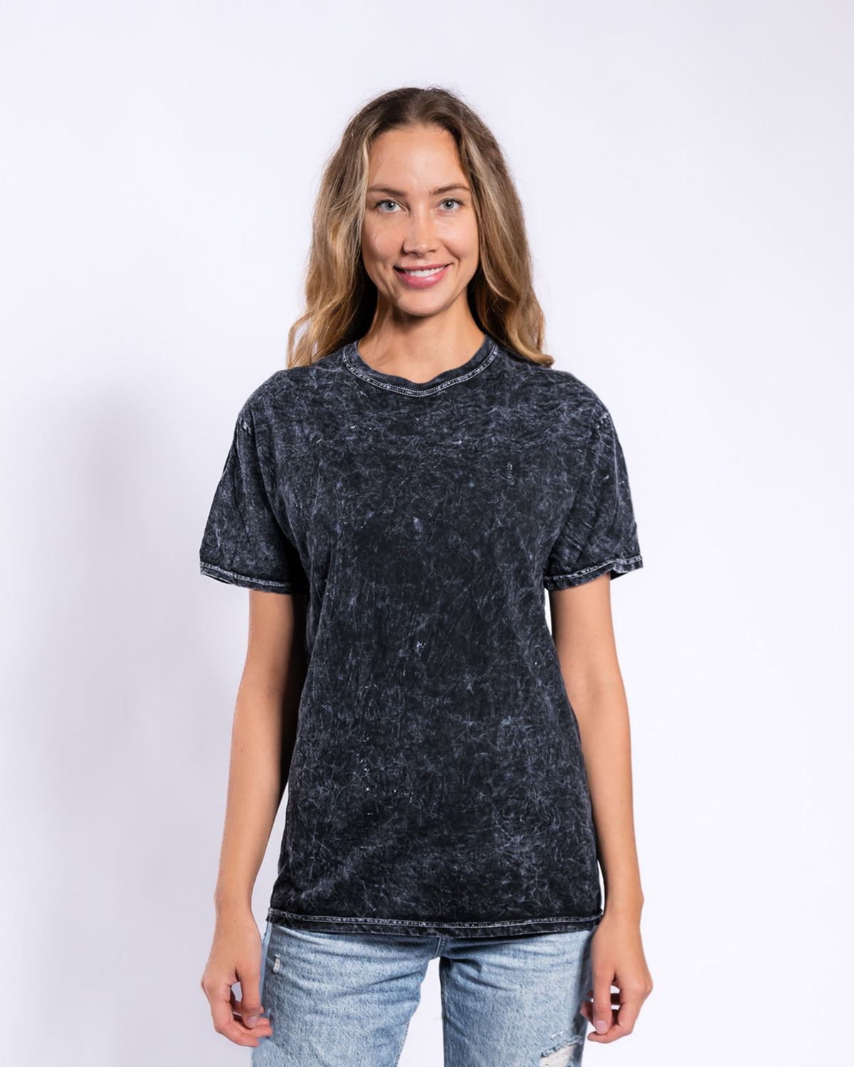 1300 Colortone® Mineral Wash Adult T-Shirt - Mineral Black
