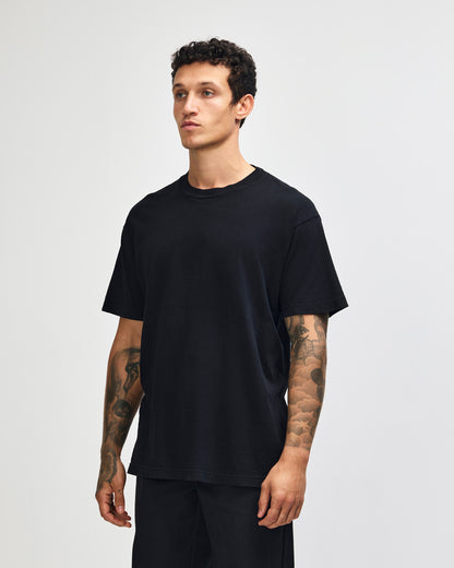 American Apparel Unisex Garment Dyed Heavyweight Cotton T-Shirt - Black