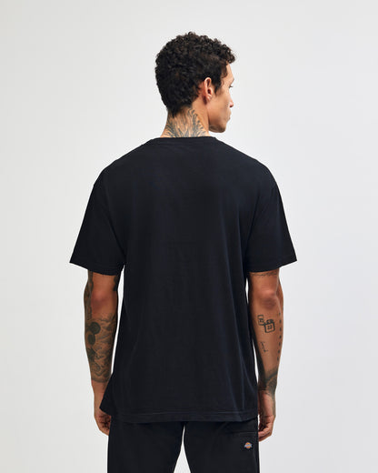 American Apparel Unisex Garment Dyed Heavyweight Cotton T-Shirt - Black
