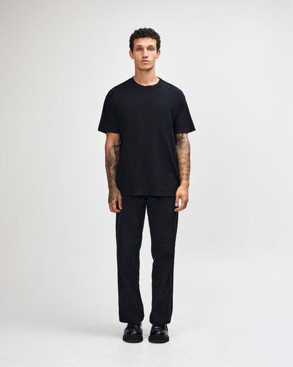 American Apparel Unisex Garment Dyed Heavyweight Cotton T-Shirt - Black
