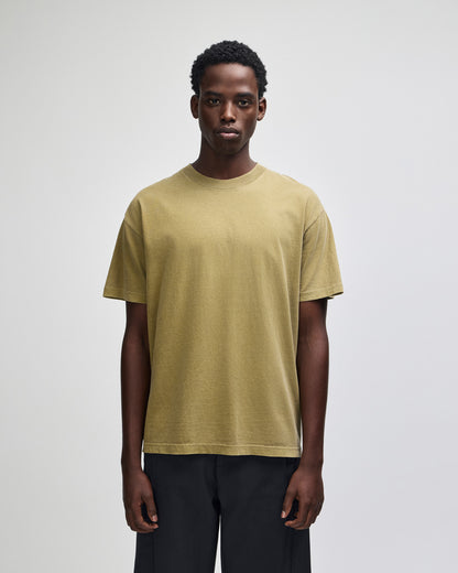 American Apparel Unisex Garment Dyed Heavyweight Cotton T-Shirt - Faded Army