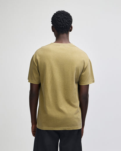 American Apparel Unisex Garment Dyed Heavyweight Cotton T-Shirt - Faded Army