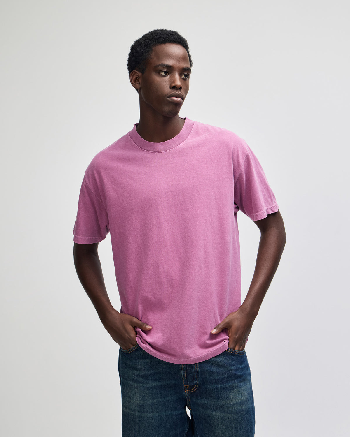 American Apparel Unisex Garment Dyed Heavyweight Cotton T-Shirt