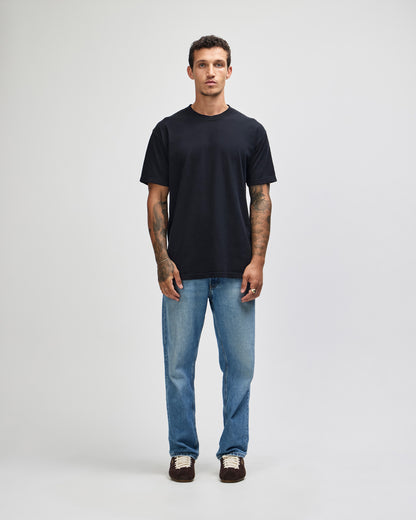 American Apparel Unisex Garment Dyed Heavyweight Cotton T-Shirt - Black