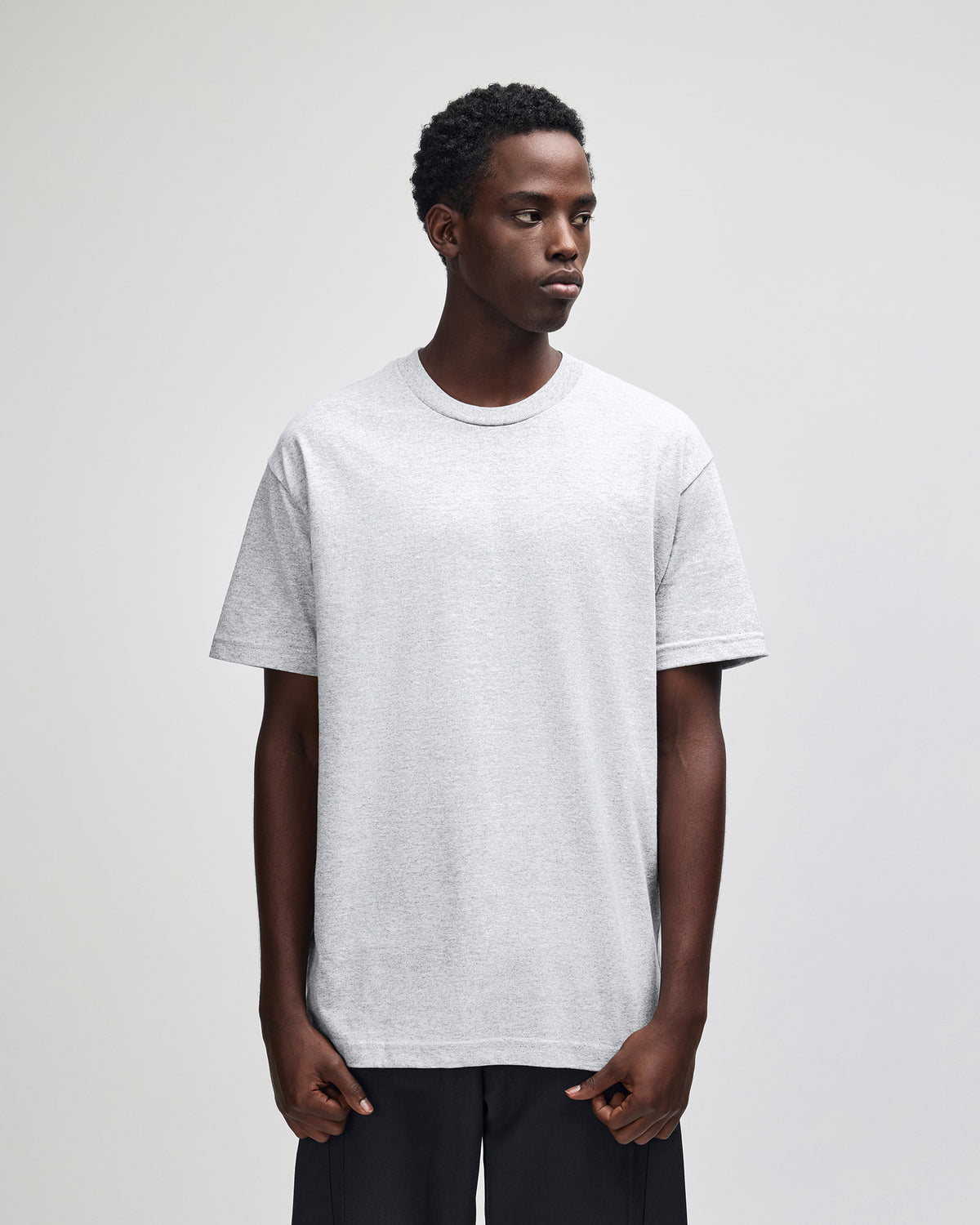 American Apparel Heavyweight Cotton Unisex T-Shirt - Ash