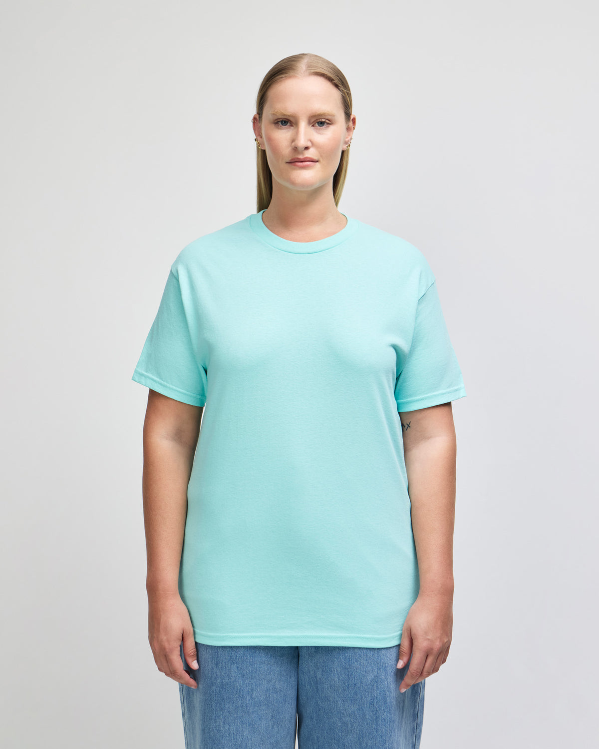 American Apparel Heavyweight Cotton Unisex T-Shirt - Celadon