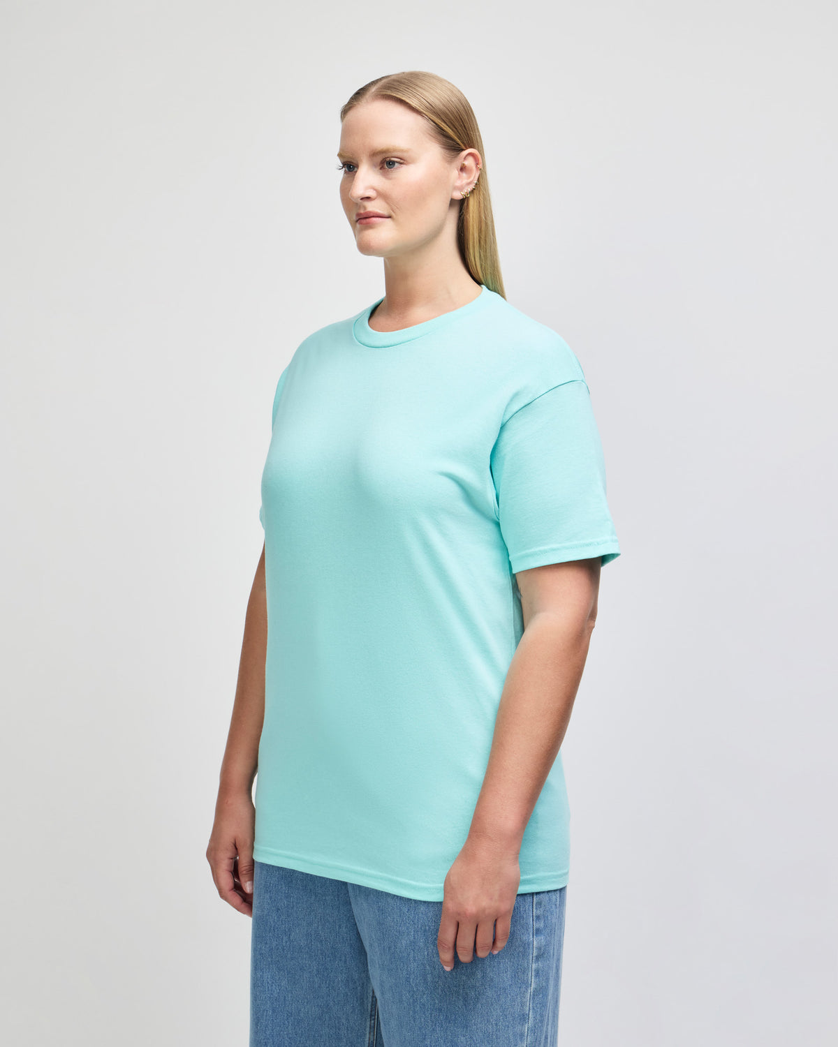American Apparel Heavyweight Cotton Unisex T-Shirt - Celadon