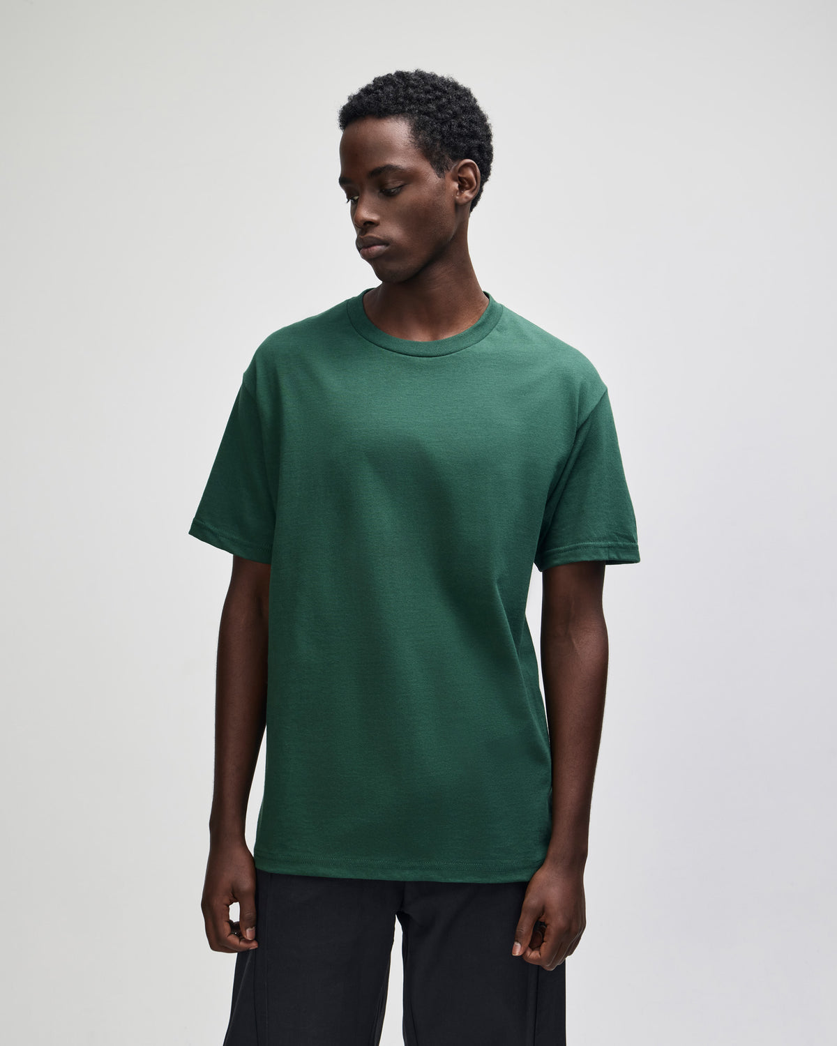 American Apparel Heavyweight Cotton Unisex T-Shirt - Forest