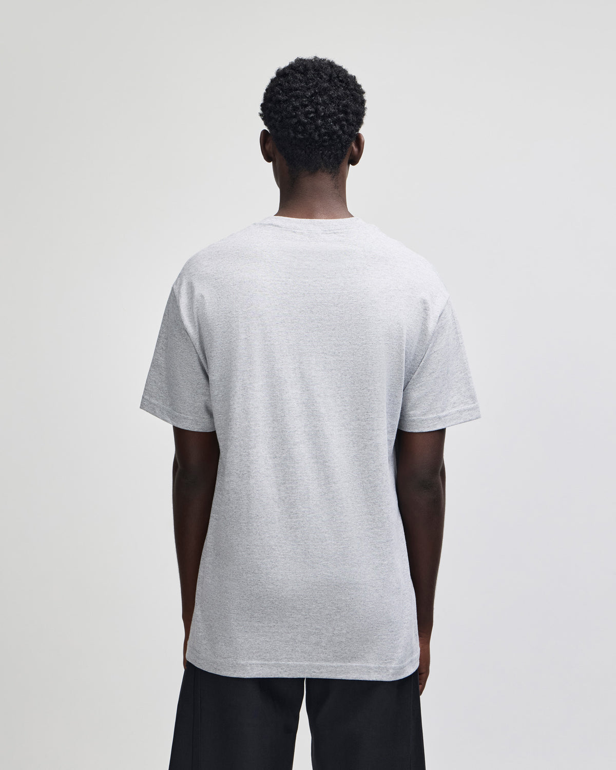 American Apparel Heavyweight Cotton Unisex T-Shirt - Heather Grey