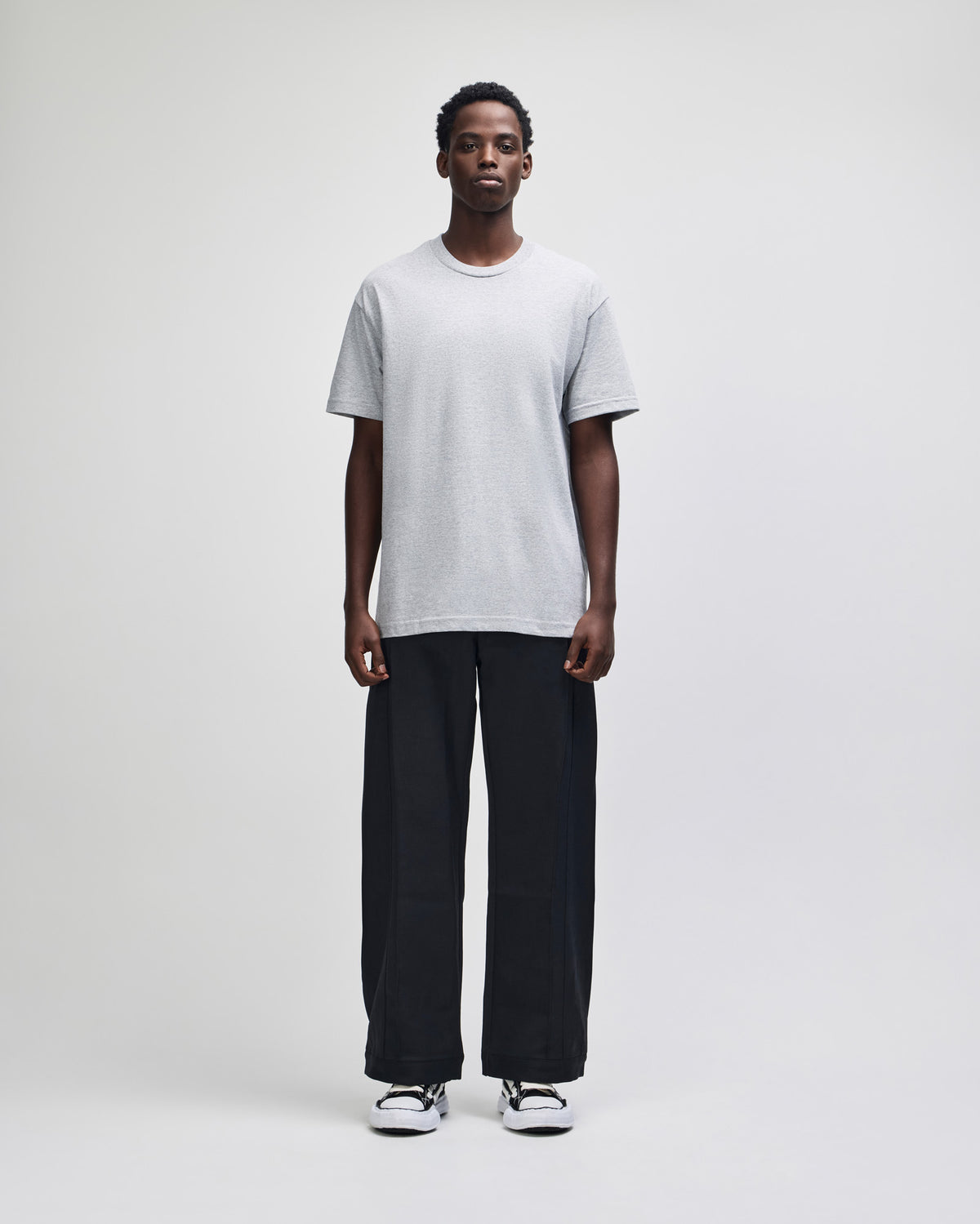 American Apparel Heavyweight Cotton Unisex T-Shirt - Heather Grey