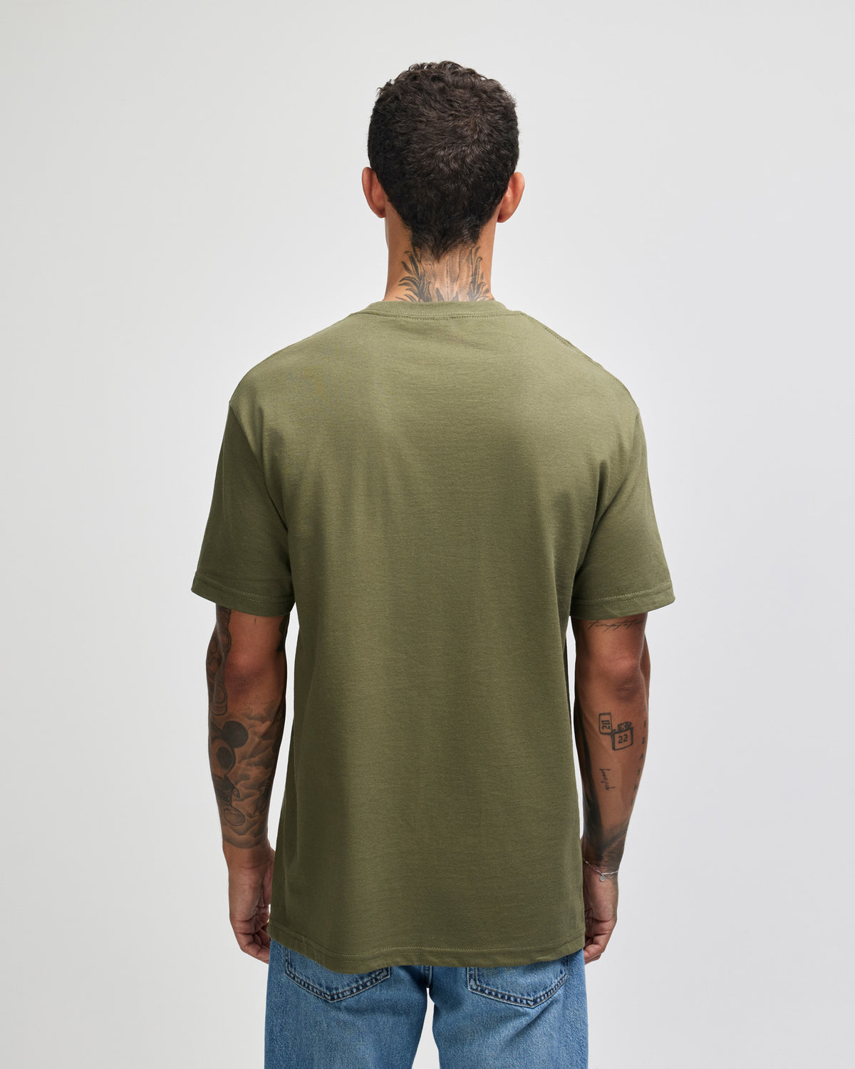 American Apparel Heavyweight Cotton Unisex T-Shirt - Military Green