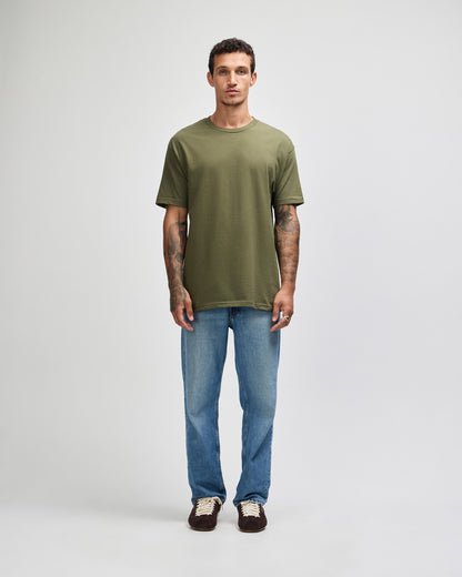 American Apparel Heavyweight Cotton Unisex T-Shirt - Military Green