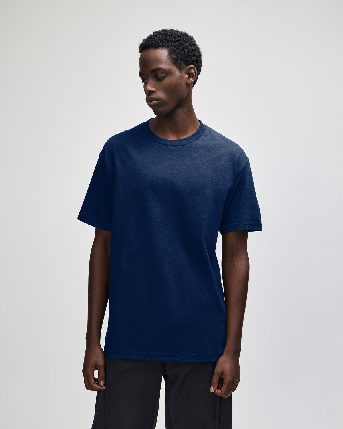 American Apparel Heavyweight Cotton Unisex T-Shirt - Navy