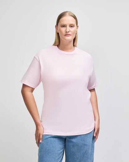American Apparel Heavyweight Cotton Unisex T-Shirt - Pink