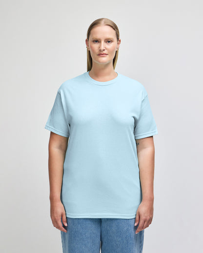 American Apparel Heavyweight Cotton Unisex T-Shirt - Powder Blue