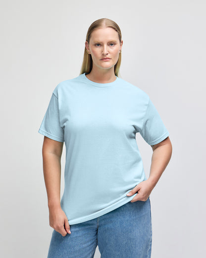 American Apparel Heavyweight Cotton Unisex T-Shirt - Powder Blue