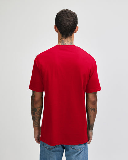 American Apparel Heavyweight Cotton Unisex T-Shirt - Red