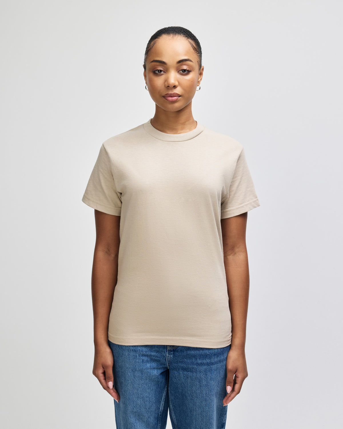 American Apparel Heavyweight Cotton Unisex T-Shirt - Sand