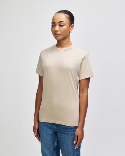 American Apparel Heavyweight Cotton Unisex T-Shirt - Sand