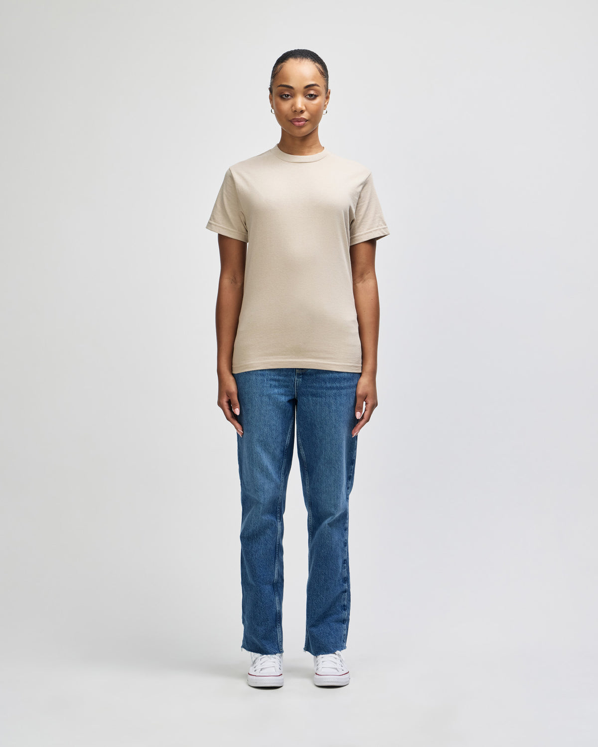 American Apparel Heavyweight Cotton Unisex T-Shirt - Sand
