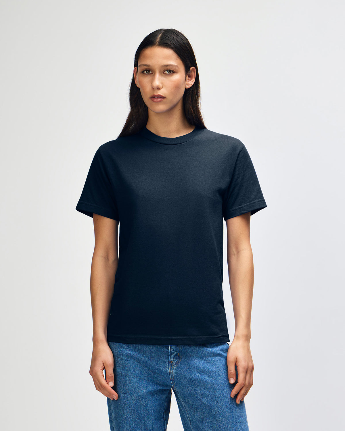 American Apparel Heavyweight Cotton Unisex T-Shirt - Navy
