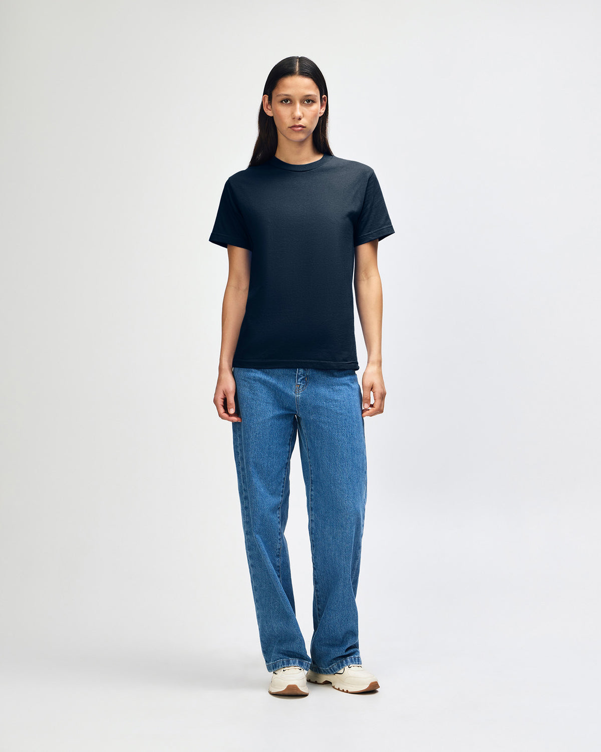 American Apparel Heavyweight Cotton Unisex T-Shirt - Navy