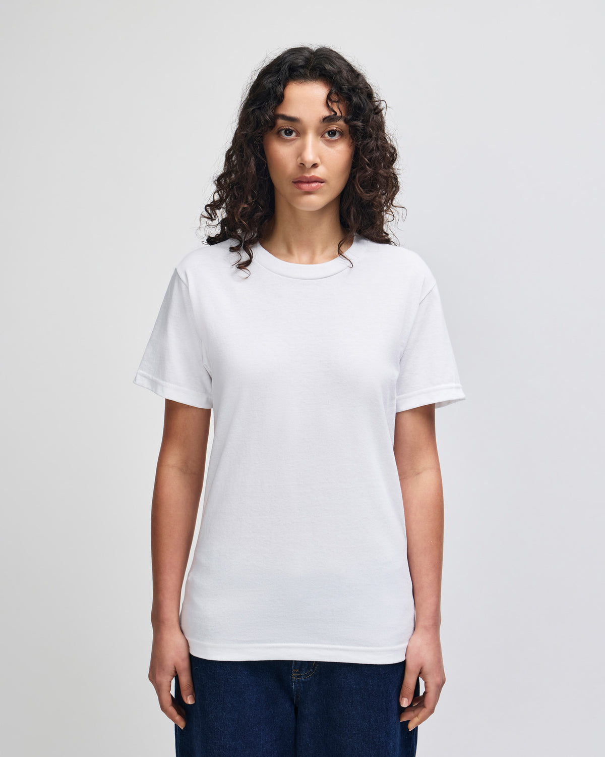 American Apparel Heavyweight Cotton Unisex T-Shirt - White