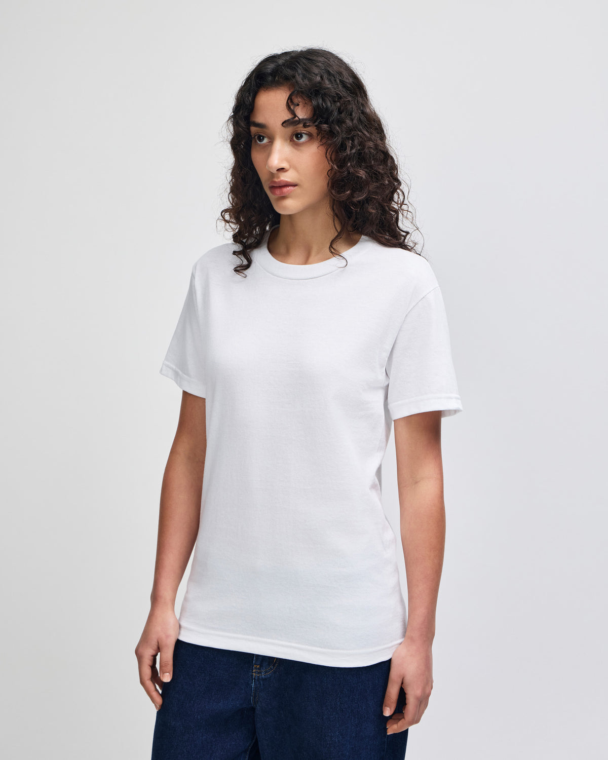 American Apparel Heavyweight Cotton Unisex T-Shirt - White