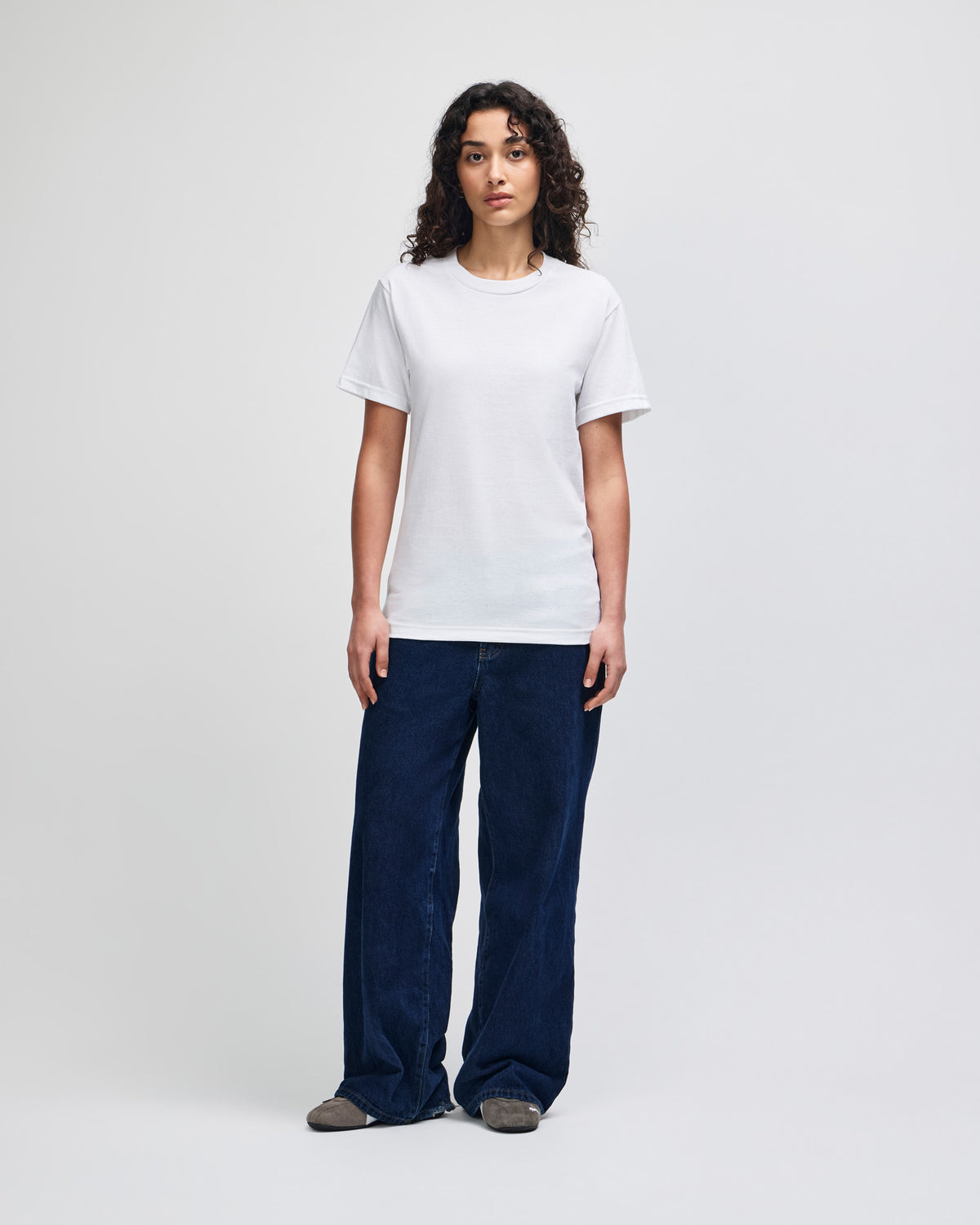 American Apparel Heavyweight Cotton Unisex T-Shirt - White