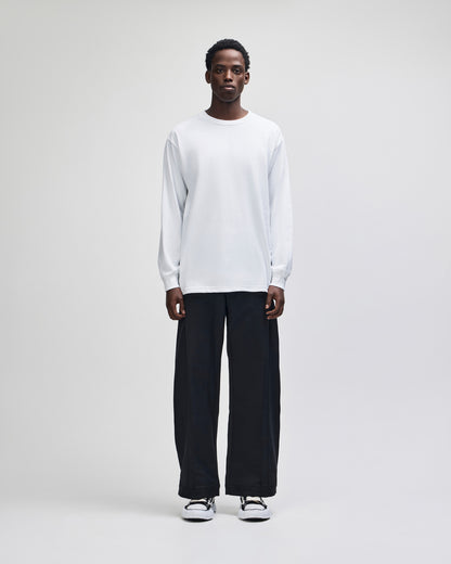 American Apparel Heavyweight Cotton Unisex Long Sleeve T-Shirt - White