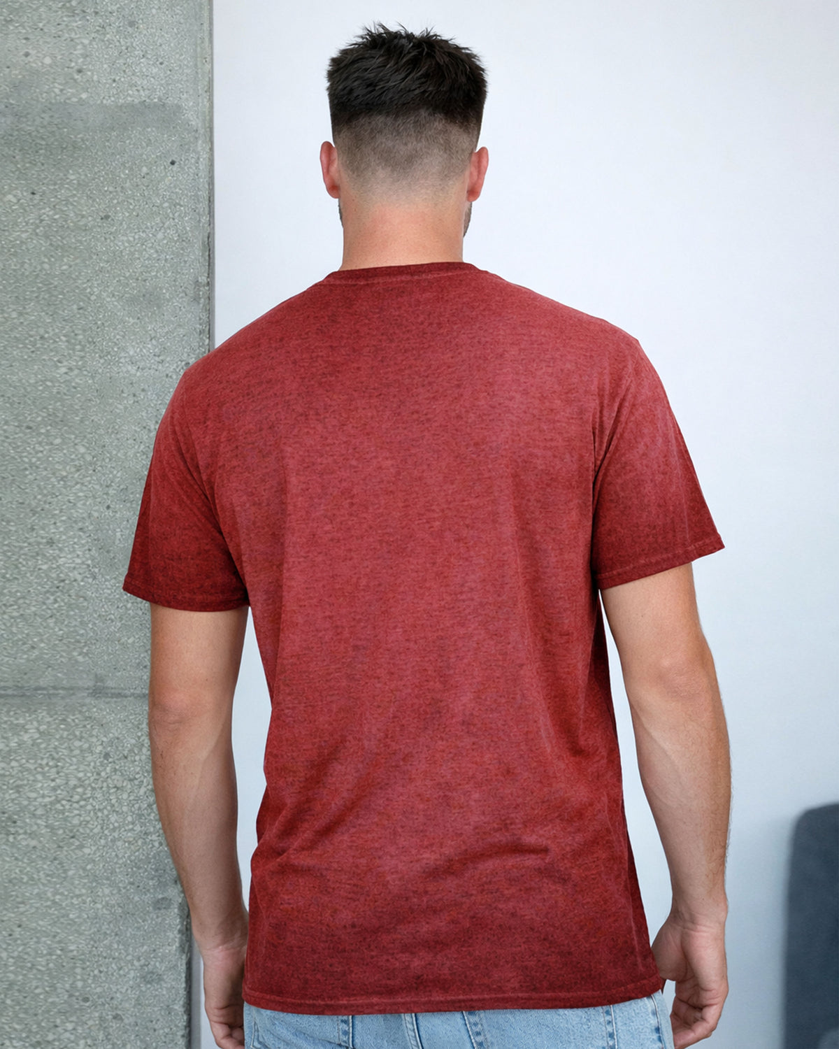 1310 Colortone® Oil Wash T-Shirt - Red