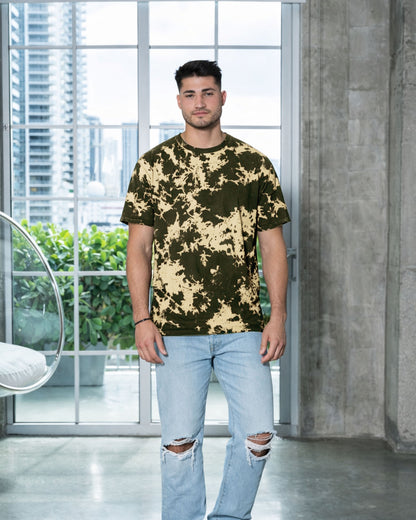 1385 Colortone® Bleach Out Dyed T-Shirt - Green