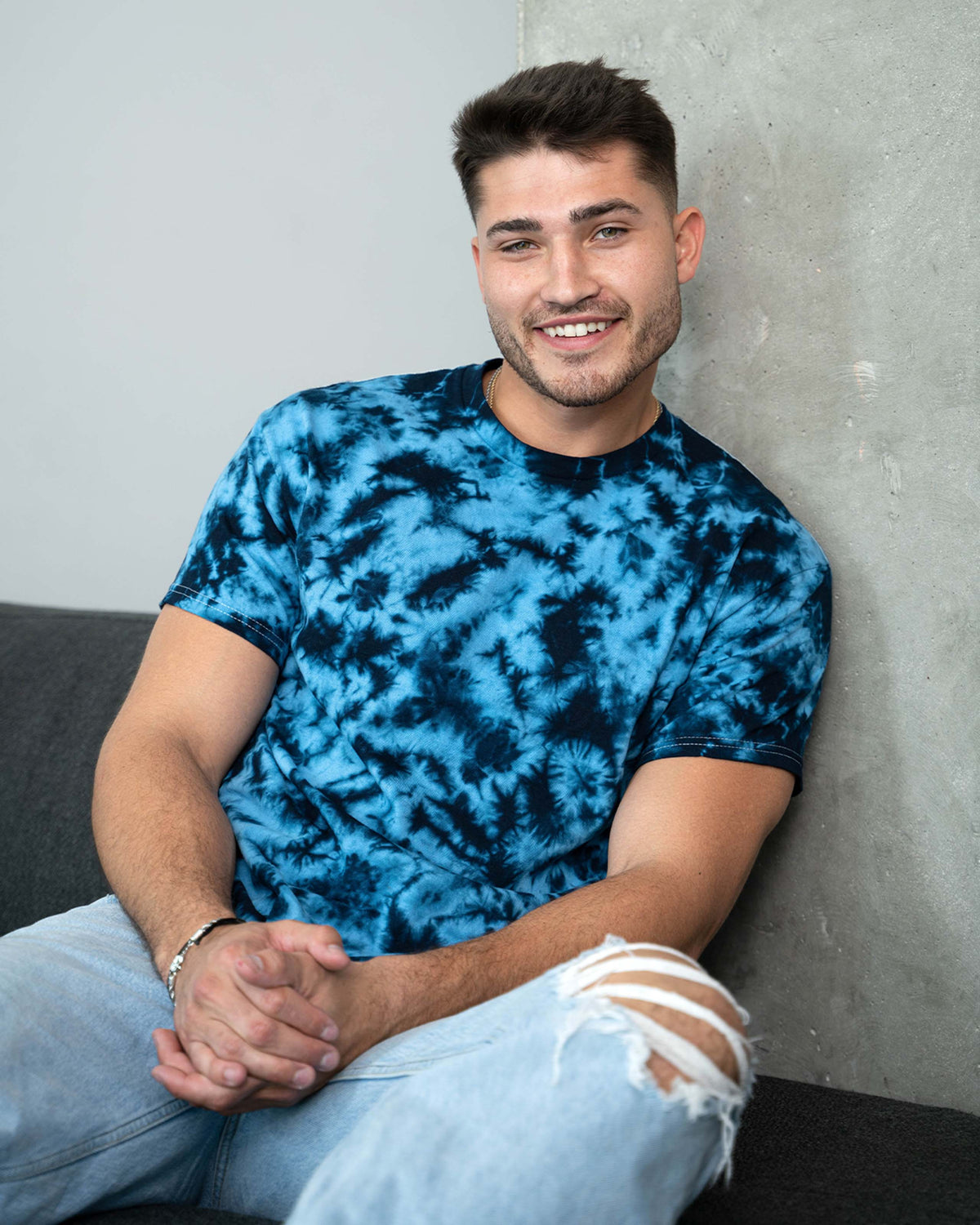 1390 Colortone® Crystal Wash Adult T-Shirt - Navy