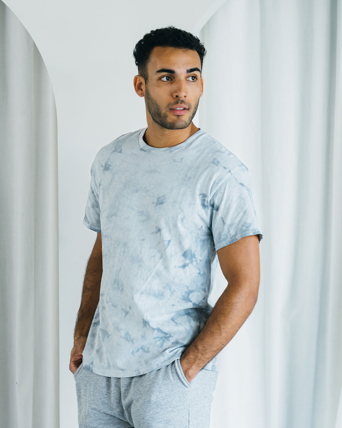 1390 Colortone® Crystal Wash Adult T-Shirt - Silver