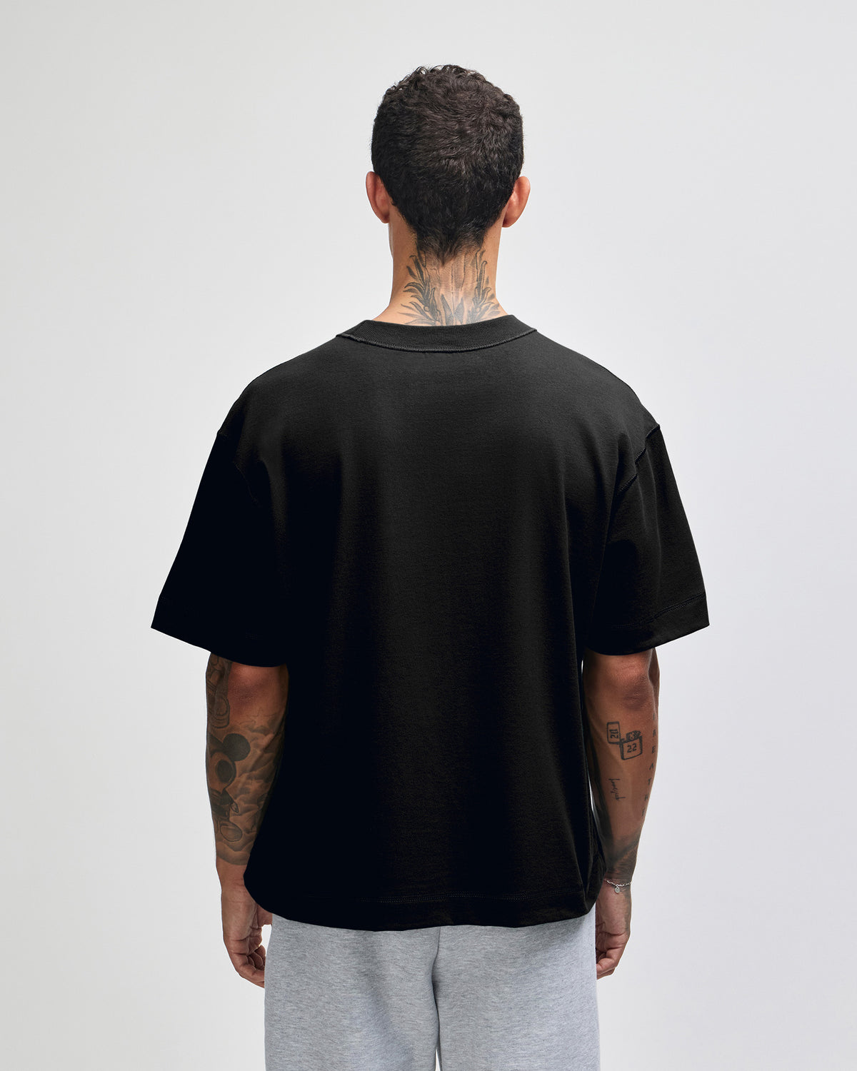 American Apparel Heavyweight Cotton Unisex Boxy T-Shirt - Black